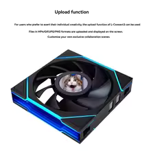 Lian Li UNI FAN TL Wireless LCD 120