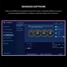 Lian Li UNI FAN TL Wireless LCD 120